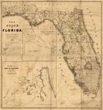Florida 1846 State Map